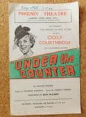 Under the Counter Phoenix Theatre programme 1946 Cicely Courtneidge Macrae 1940s